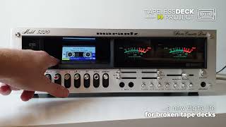 MARANTZ 5220 converted into MP3/FLAC player and STREAMER - Tapeless Deck Project