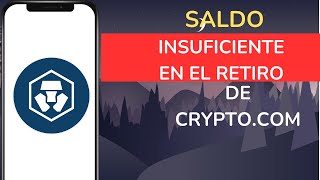 FIXED! Insufficient Balance on Crypto Withdrawals.com