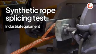 Testing Konecranes Synthetic Rope: Splicing