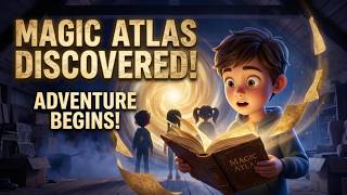 Magic Atlas Discovered! Adventure Begins! | The Atlas Crew Ep. 1