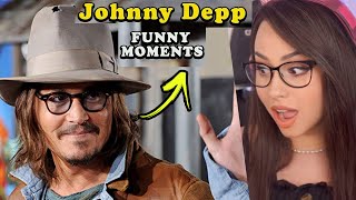 Johnny Depp - Funny Interview Moments - REACTION !!!