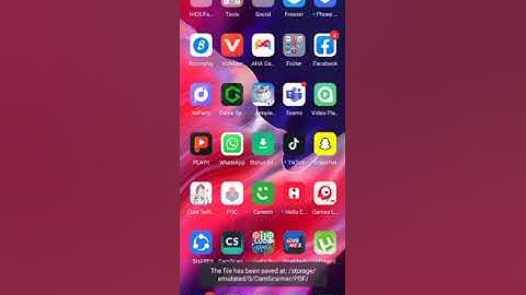 How to upload PDF  from Camscanner and Upload to a Teams Assignment 2021