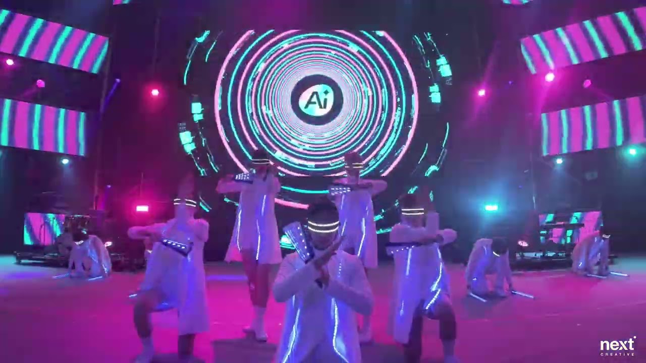 光鼓震天！科技狂潮！led光棒擊鼓秀XLED光影扇子【Next Creative】華碩 LED光棒擊鼓|LED光影扇子|LED真鼓|動畫製作|動畫設計|光影互動秀|長官出場|尾牙春酒|雷射