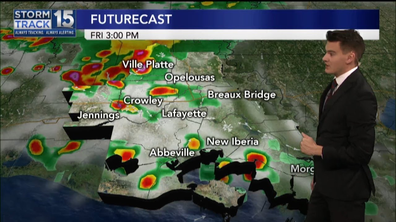 Strong Storms Expected This Afternoon - YouTube