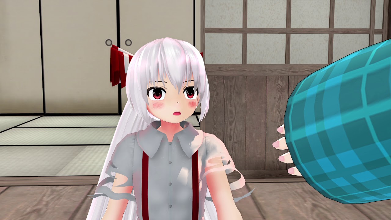 【東方MMD】妹紅の家出物語