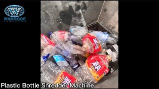 How to Recycle PET Bottle? Waste Soft Drink /Water /Salad /Oil /Medicine / Salad Bottle Shredder screenshot 2