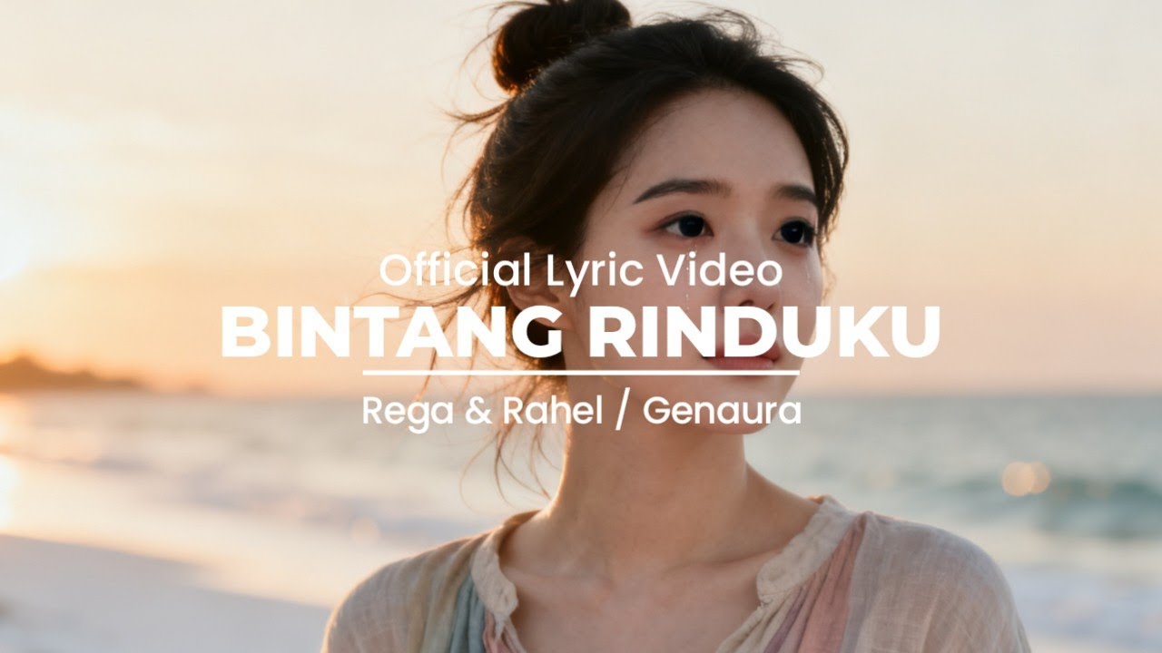 Bintang Rinduku - Official lyrics video | original song | Rega & Rahel X Genaura