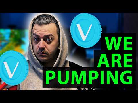 VECHAIN IS Pumping... (Decorrelated From The Markets?)