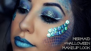 Mermaid Halloween Makeup Look