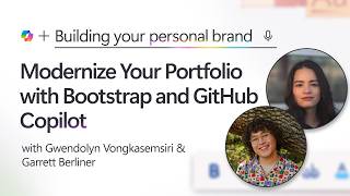 Modernize Your Portfolio with Bootstrap and GitHub Copilot