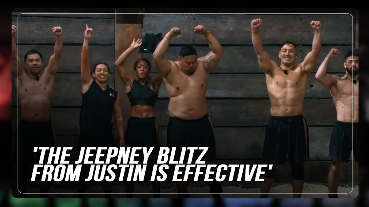 Strongman Ray Querubin praises Justin Coveney’s 'jeepney blitz' in Physical: Asia | ABS-CBN News
