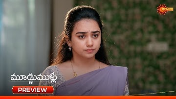 Moodu Mullu - Preview of the day | Watch full EP only on Sun NXT | 15 Oct 2025 | Gemini TV