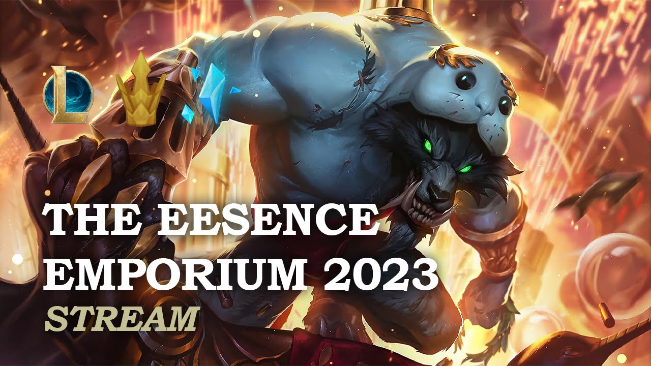 LIVE ESSENCE EMPORIUM 2023! League of Legends YouTube