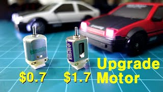 how to upgrade the Motor? Hb toys drift returns. AE86