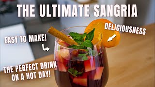 AUTHENTIC Sangria Recipe | Sangria Wine Recipe | Chef James