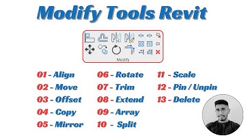Revit modify tools