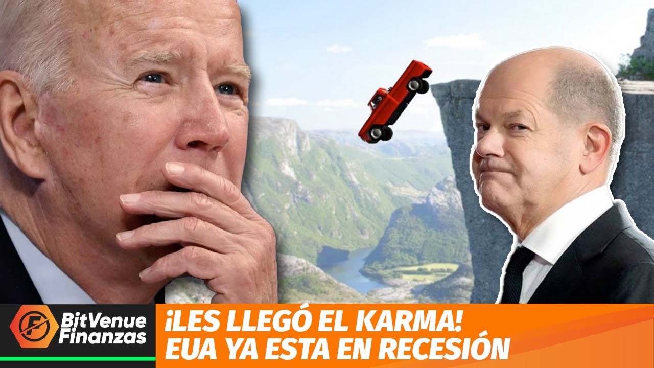 ¡LES LLEGÓ EL KARMA! EUA YA ESTA EN RECESIÓN
