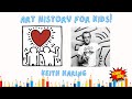 Keith haring for kids  art history for kids