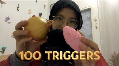 ASMR 100 TRIGGERS IN 2 MINUTES (fast & aggressive) 🔥⚡️
