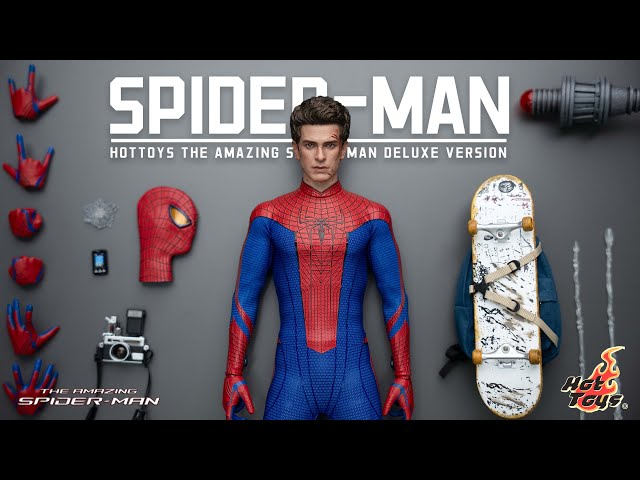 ホットトイズ　アンドリューガフィールド素顔ヘッド＆脱いだマスク ムービー・マスターピース】『アメイジング・スパイダーマン』1/6