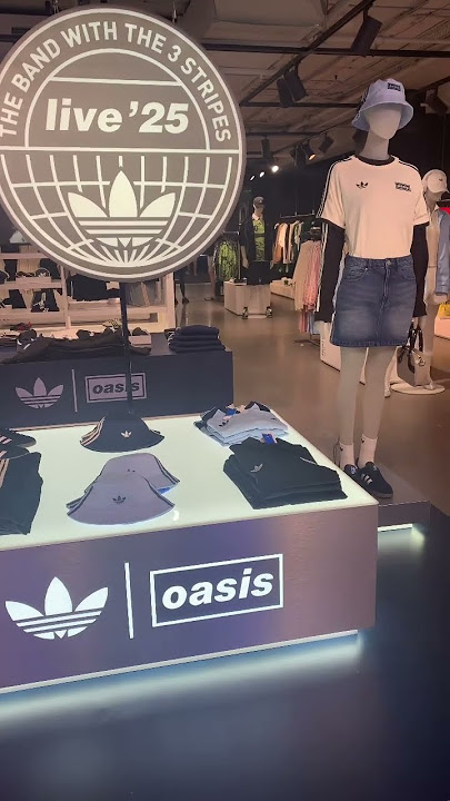 adidas Originals x Oasis collection, Pitt Street store, Sydney, Australia