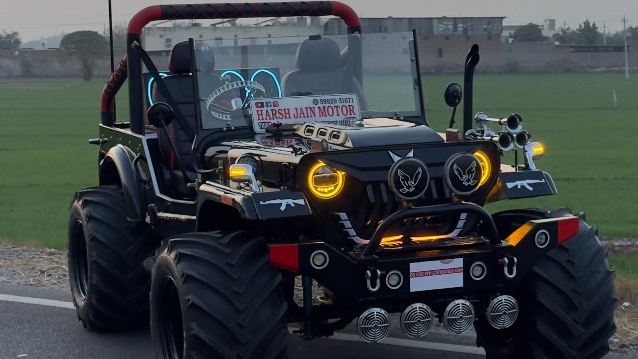 MODIFIED JEEP MAKER ☎️9992931671