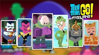 Complete LEGION OF DOOM Team in Super Tough Tourney - Teen Titans GO! Figure Gameplay