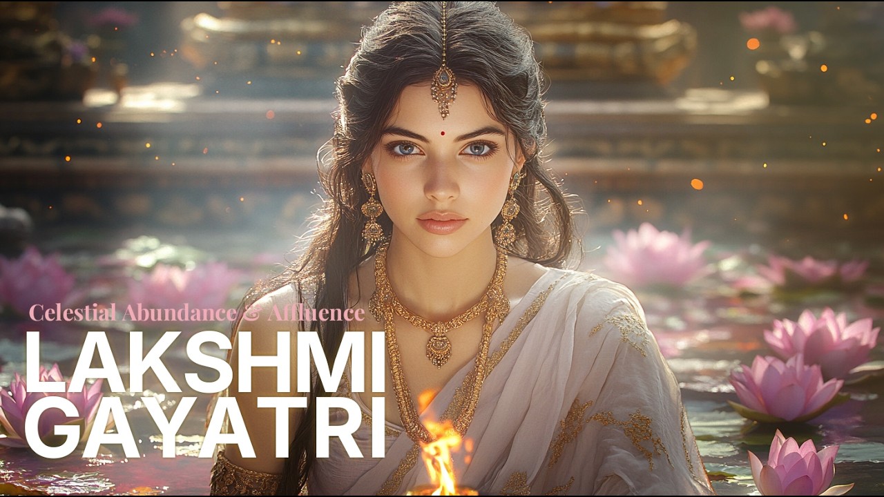 ☀️108𝐓𝐈𝐌𝐄𝐒  Receiving the Golden Blessings of the Universe: Lakshmi Gayatri Chant  #mantrameditation