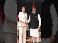 PM Modi held a meeting with Denmark PM Mette Frederiksen | #shorts