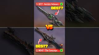 Mythic DP27 vs MG42 in CODM