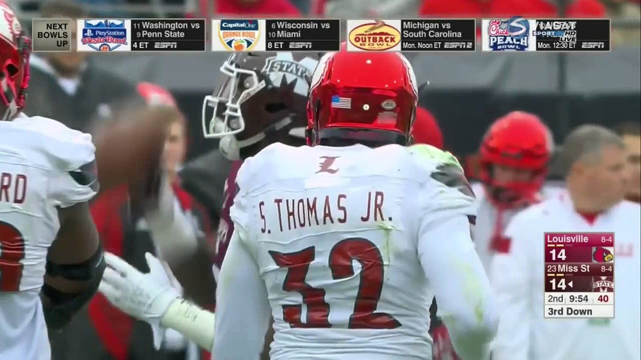 Mississippi State Louisville Taxslayer Bowl Abridged