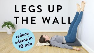 Yoga for Edema | How to Do Legs Up the Wall