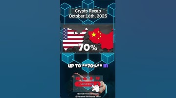 Crypto Recap Oct 16 | Bitcoin Below $108K — $15B Shock