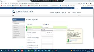Grandstream Gxp1615 Sip Kaydı Nasıl Yapılır? İp Telefon Voip Kaydı