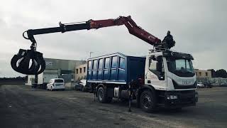 Eurocargo 180 - Caricatore Marchesi - Ribaltabile posteriore Officine CAM