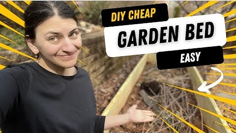How to Build DIY Raised Garden Beds on the Cheap In Under 30 Minutes