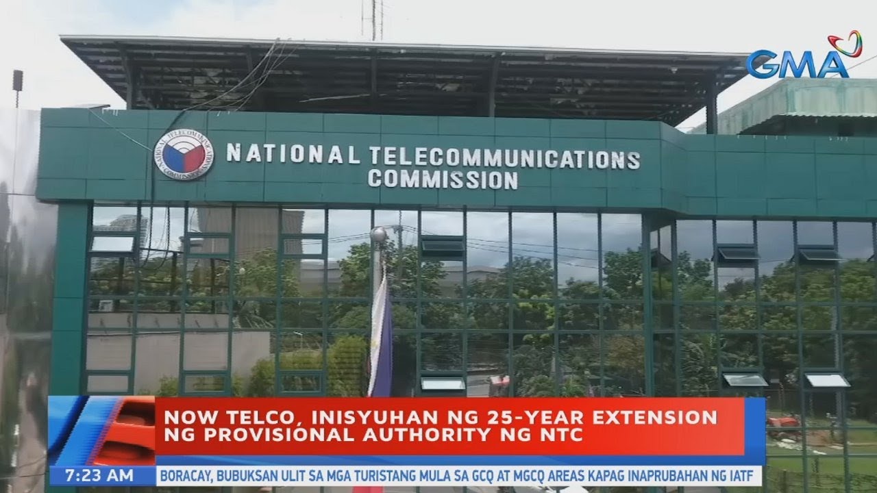 UB: NOW Telco, inisyuhan ng 25-year extension ng provisional authority ng NTC