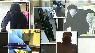New photos released of serial bank robbers