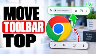 Is Your Chrome Toolbar in the Wrong Spot Fix It!