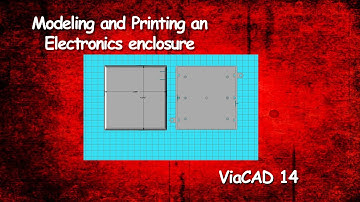 How to edit a electronics enclosure with ViaCAD 14