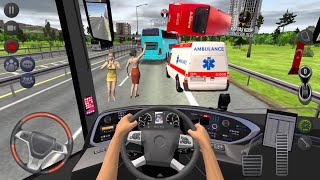 Coach Bus City Trip 🚍🛺 Bus Simulator : Ultimate Multiplayer! Bus Wheels Games Android screenshot 4