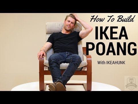 How To Assemble Ikea Poang Chair Youtube