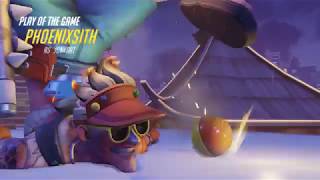 INSANE JUNKRAT TEAMKILL OVERWATCH PLAY OF THE GAME