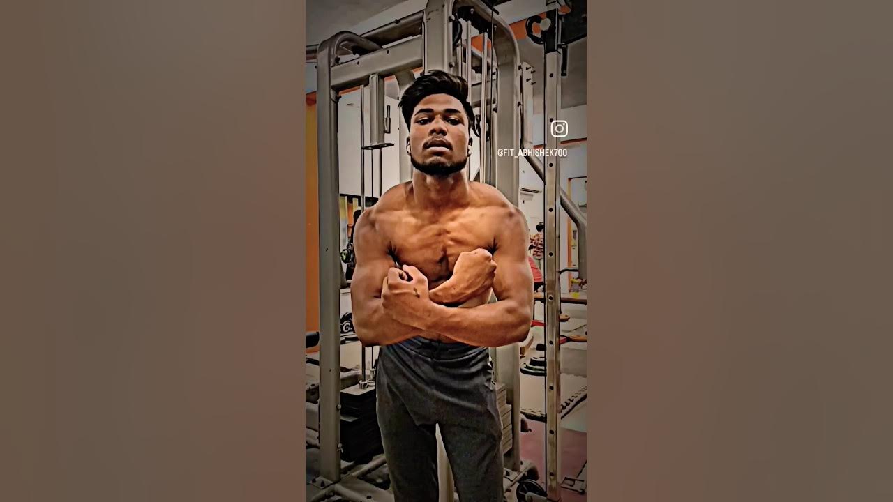 King of gym Raipur fitness Abhishek 700 #gym #youtube #reels #viral # ...