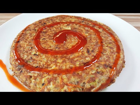 【1mintips】你沒想到剩飯可以這樣用！剩飯大改造，雞蛋把剩飯變神奇！不輸米漢堡的好滋味！