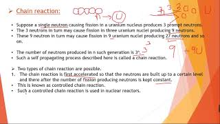 Chain Reaction | Part-3 | Nuclear Fission and Fusion