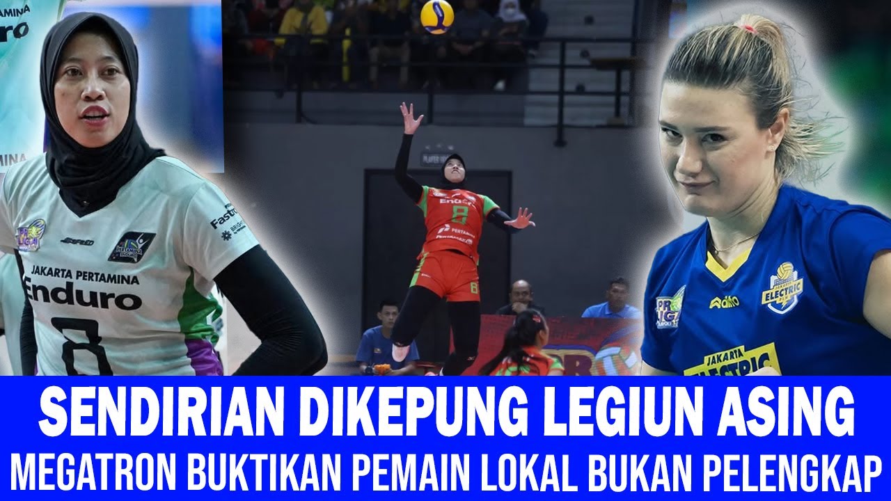 Dikepung Bule dari Segala Arah…😱Tp Megawati Tetap Jadi Momok Paling Menakutkan, Ratu Voli Proliga