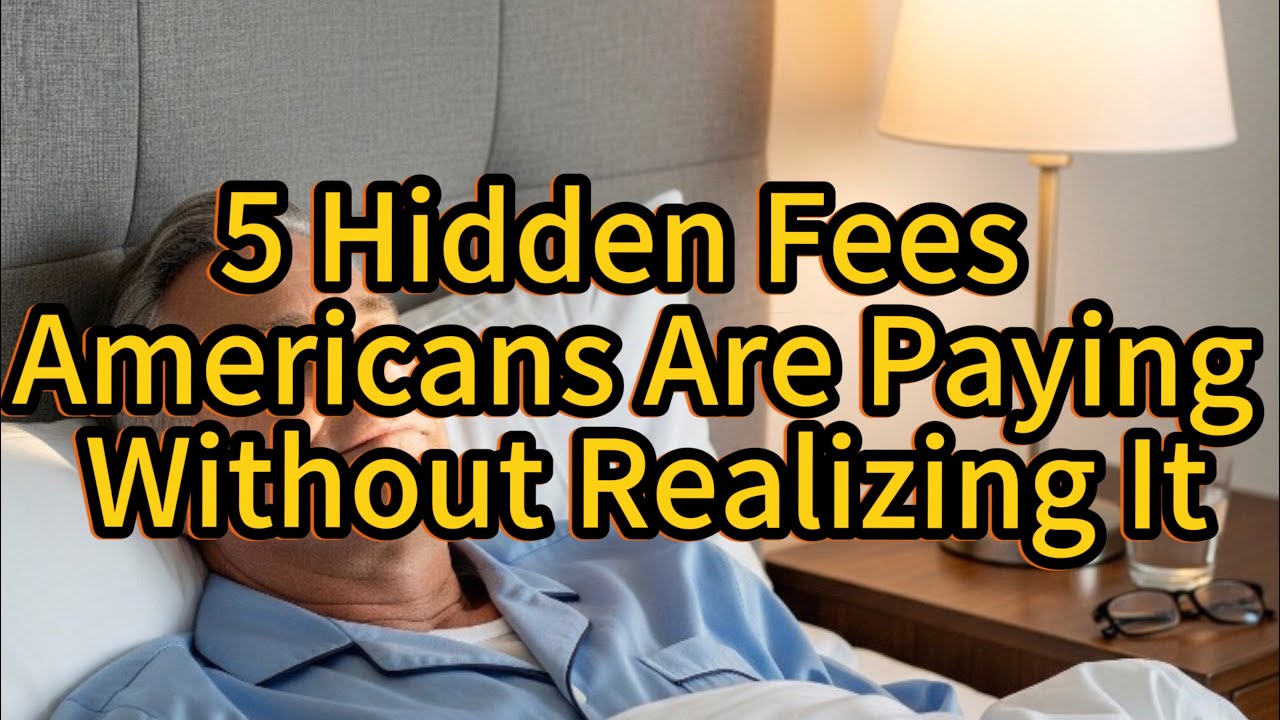 5 hidden fees Americans are paying without realizingCivilians must