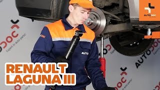 Kaip pakeisti Amortizatorius RENAULT LAGUNA III Grandtour (KT0/1) - vaizdo vadovas