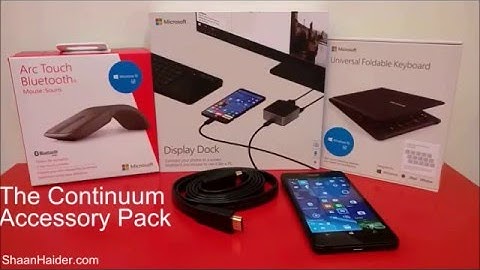Windows 10 Continuum on Lumia 950 - How to Setup and Quick Demo